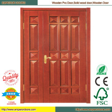 Porte en bois en bois porte verre intérieur porte PVC porte